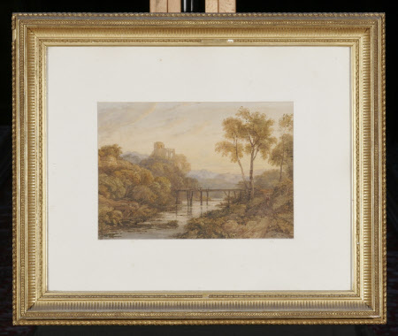 Wooded Landscape with Castle Ruins 