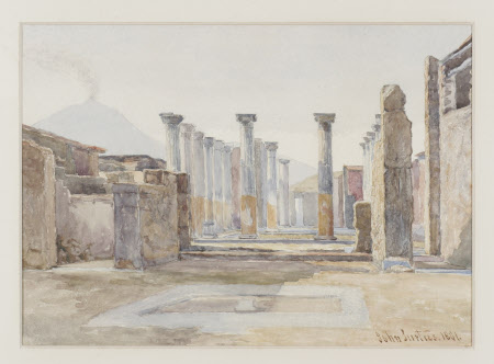 View of the House of Ariadne, Pompeii