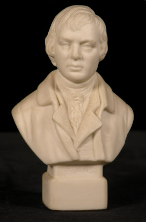 Portrait bust of Robert Burns (1759-1796)