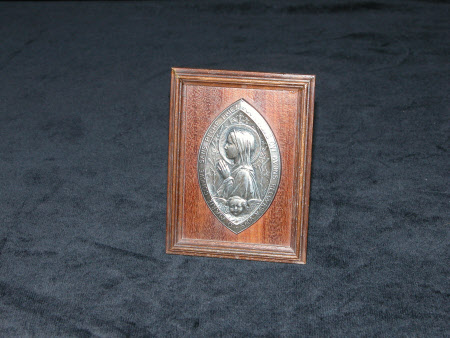 The Virgin Mary at prayer