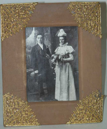 Possibly Andrew and Elizabeth Crozier at their wedding