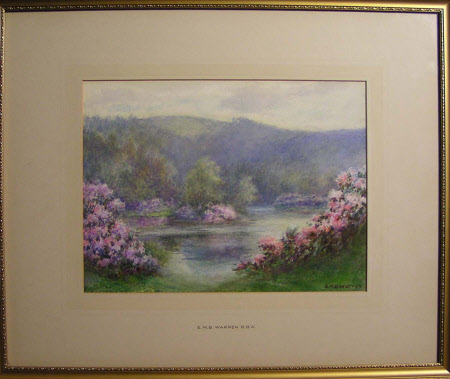 Lake Scene at Cragside