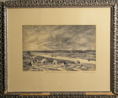 The British Army at Kassarin, Eve of Tel-el-Kebir, Sept 1882