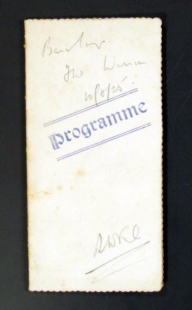 Dance card