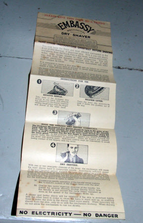 Instruction leaflet