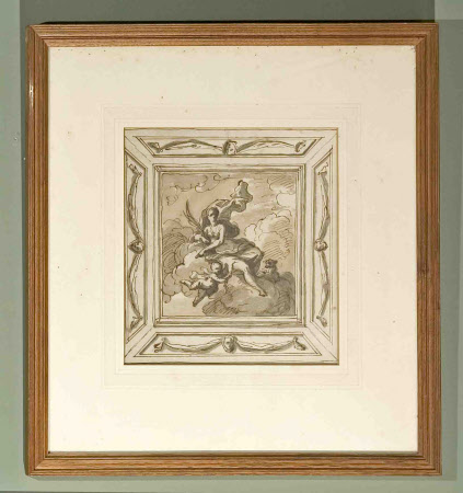 Design for a Ceiling: Venus, Cupid and a Fawn 