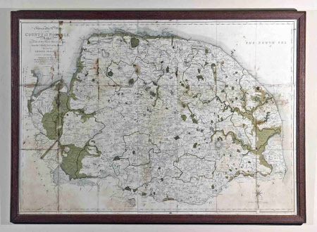 Map of Norfolk 1803