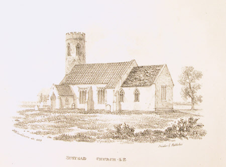 The 14th century church of St Peter and St Paul, Sustead,  Norfolk