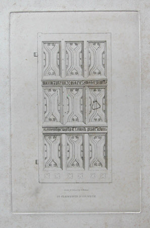 Carved Door, St Clement's, Norwich
