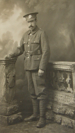 Frederick Henry Cleathero in army uniform