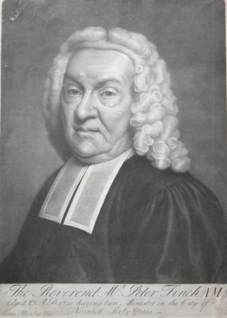 The Reverend Peter Finch (1663-1750)