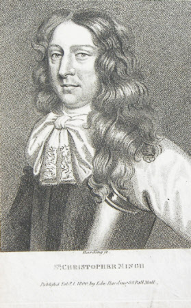 Admiral Sir Christopher Mingh (1625-1666) 