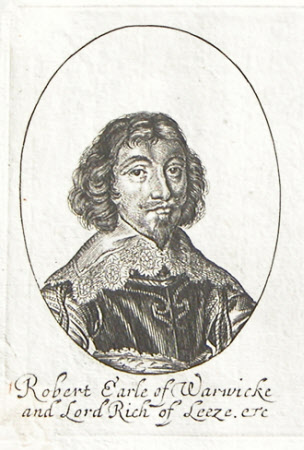 Robert Rich, 2nd Earl of Warwick (1587 – 1658) 