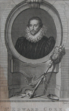 Sir Edward Coke (1552-1634) (after Thomas Ryder)