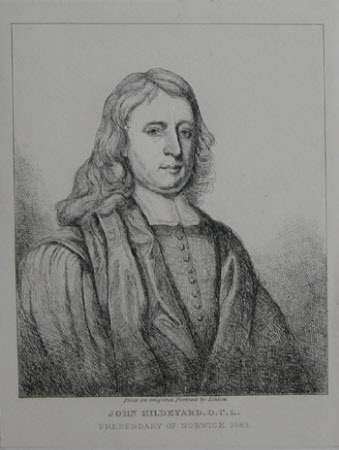 John Hildeyard (fl.1680-1683), Prebendary of Norwich