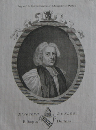 Joseph Butler (1692-1752) Bishop of Durham