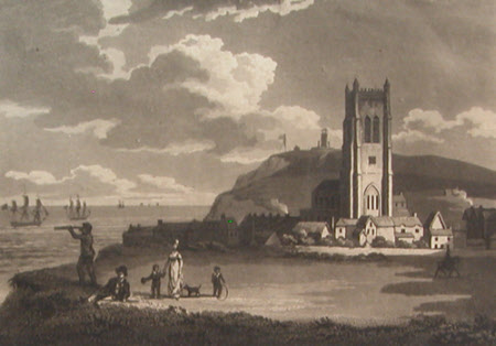 View of Cromer, Norfolk from the West
