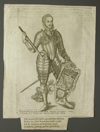 Prince Maurice of Nassau, Prince of Orange (1567-1625) (after Jan Saenredam) 