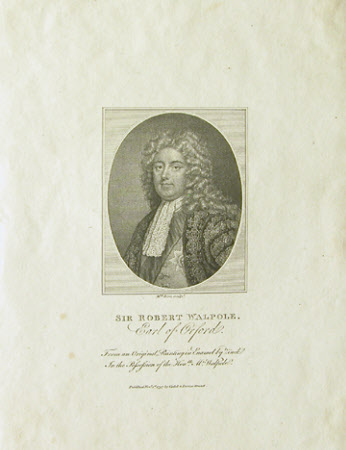 Sir Robert Walpole, 1st Earl of Orford, KG, MP (1676-1745) 