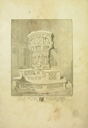 The Seven Sacraments Font, Little Walsingham Church, Norfolk