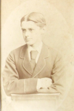 Young man, member of the Ketton family