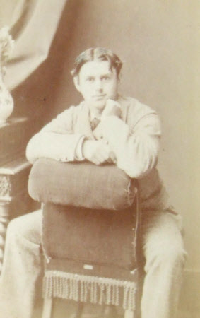 Young man, member of the Ketton family