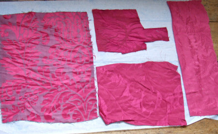 Damask fragment