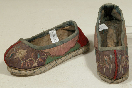 Child's bound foot shoe