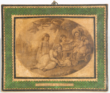 Children and Rabbits (after William Hamilton RA)