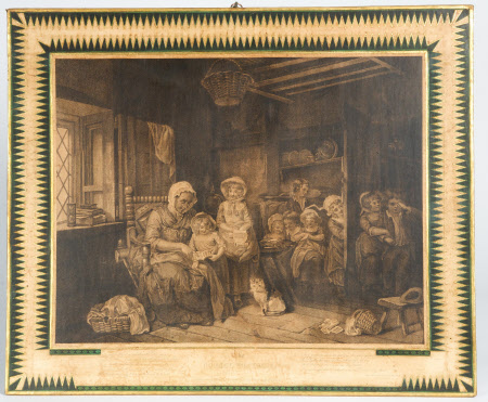 The School Mistress from William Shenstone's poem 'The Schoolmistress' (after Francis Wheatley)