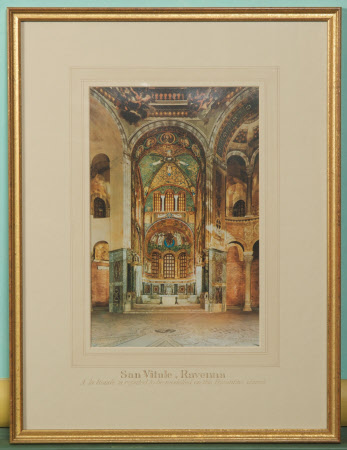 The interior of the church of St.Vitale, Ravenna