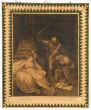 The Freeing of Amoret from Edmund Spencer's Faerie Queen (after John Opie)
