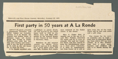 Newspaper article