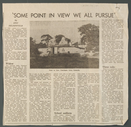 Newspaper article