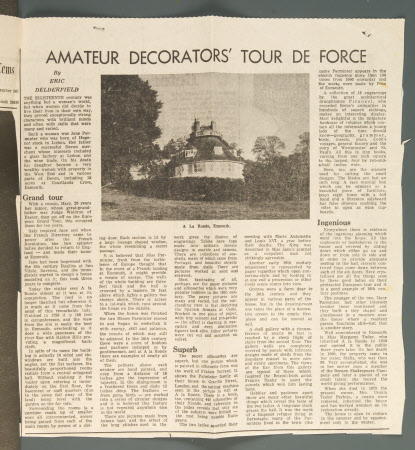 Newspaper article