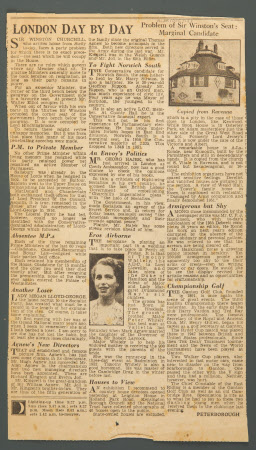 Newspaper cutting