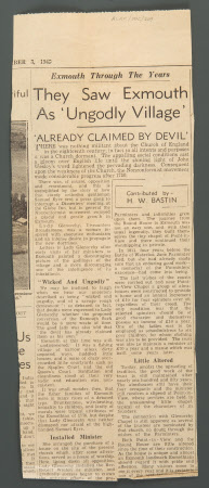 Newspaper article