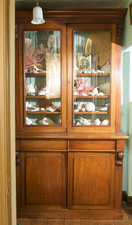 Shell collection part