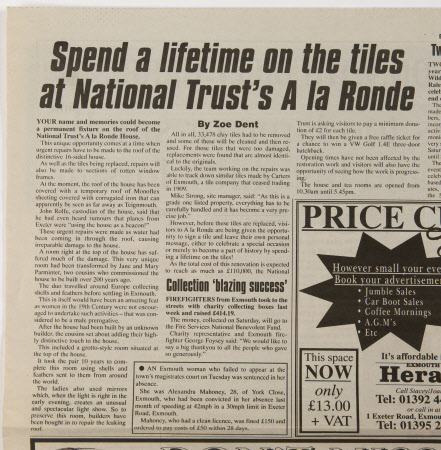 Newspaper article
