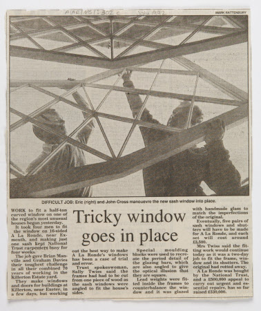 Newspaper article