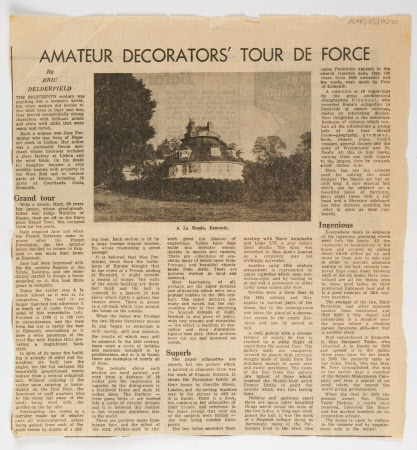 Newspaper article