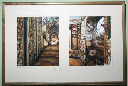 The Shell Gallery Staircase, A La Ronde, Devon