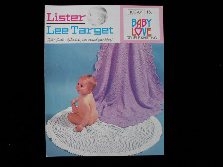 Lister Lee - No.K/C 704 - Target baby's shawls