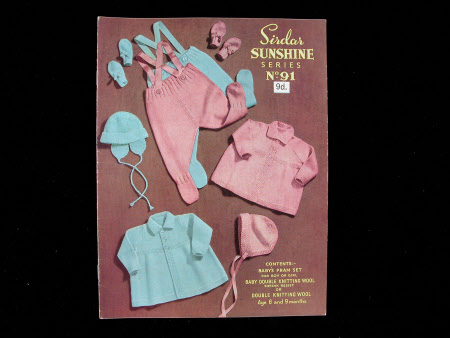 Sirdar Sunshine Series - No.91 - Baby's pram set