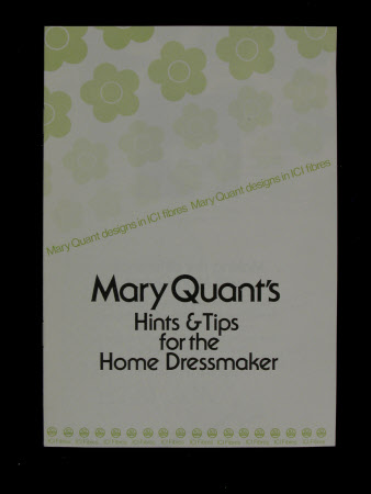 Mary Quonts hints and tips for the home dressmaker