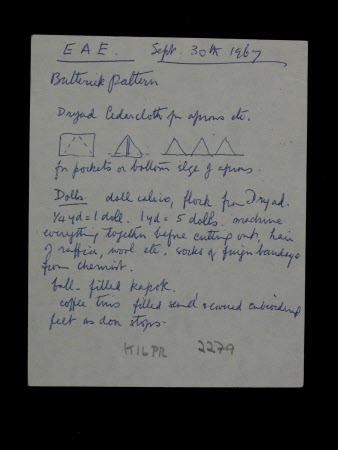 Needlework instructions
