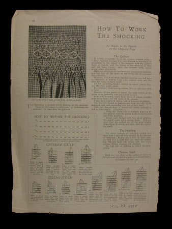 How to work Smocking
