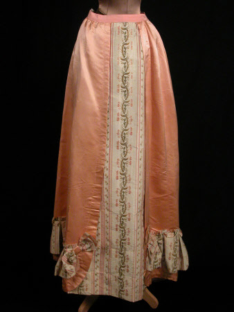 Evening dress skirt