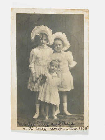 Countess Maya von Furstenburg, Alix von Furstenburg and Olga Furstenburg, 1908