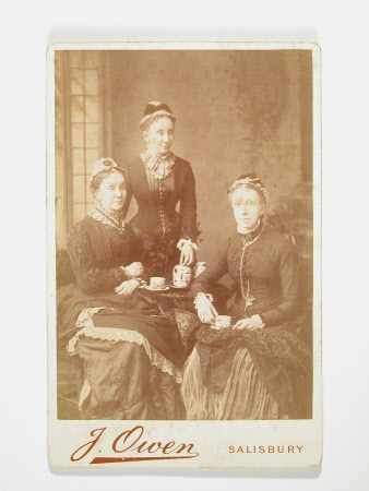 Three unknown ladies, c.1890